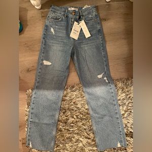 Zara straight leg jeans